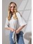 Oversize Yırtmaçlı Raporlu Tunik T-Shirt 21493 Karmelanj 1