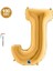 J - Harf Folyo Balon Gold (100 Cm) 1