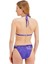 Desenli Mor Bikini Takım 4