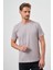 Erkek Antrasit Basic Bisiklet Yaka Dynamic Fit T-Shirt 2