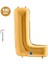 L - Harf Folyo Balon Gold (100 Cm) 1