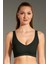 Kadın Lazer Kesim Desteksiz Balensiz Siyah Sütyen C3T3N6O125 2