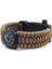 Siyah Stil Survival Pusulalar Paracord Bilezik Sos Işıkları 550IBS Şemsiye Halat Kamp Avcılık Için Acil Dış Mekan Hayatta Kalma Kitleri (Yurt Dışından) 5