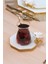 Dolmabahçe Sekizgen Krem 6 Lı Çay Seti 3