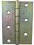 Yaprak Menteşe Çinko 8cm Sarı Renk 1,5X55X80 mm 10 Adet 3