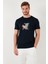 Pamuklu Slim Fit Bisiklet Yaka T Shirt Erkek T Shirt 646R8290 3