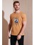 Pamuklu Slim Fit Bisiklet Yaka T Shirt Erkek T Shirt 646R8320 1