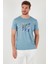 Pamuklu Slim Fit Bisiklet Yaka T Shirt Erkek T Shirt 646R7950 3