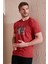 Pamuklu Slim Fit Bisiklet Yaka T Shirt Erkek T Shirt 646R8120 1