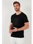 Pamuklu Slim Fit Bisiklet Yaka T Shirt Erkek T Shirt 646R7940 3