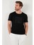 Pamuklu Slim Fit Bisiklet Yaka T Shirt Erkek T Shirt 646R7940 4