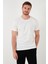 Pamuklu Slim Fit Bisiklet Yaka T Shirt Erkek T Shirt 646R7940 3