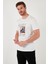 Pamuklu Slim Fit Bisiklet Yaka T Shirt Erkek T Shirt 646R8320 3
