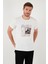 Pamuklu Slim Fit Bisiklet Yaka T Shirt Erkek T Shirt 646R8320 4