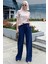 Bej Bisiklet Yaka Basic Kadın T-Shirt Mg2075 4