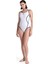 Profile Swimsuitalyv Back Kadın Beyaz Yüzücü Mayosu 006643150 3