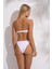 Kadın Bandaj Straplez Beyaz Bikini C4T7N2O142 4