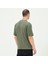 Erkek Baskı Detaylı Oversize T-Shirt 3