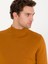 Erkek Tarçın Slim Fit Pamuk Karışımlı Yarım Balıkçı Basic Triko Kazak 50257392-VR191 5