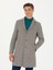 Erkek Gri Slim Fit Palto 50259331-VR024 4