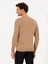 Erkek Camel Slim Fit Bisiklet Yaka Triko Kazak 50258883-VR015 5