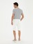 Erkek Beyaz Slim Fit Kargo Cepli Şort 50284605-VR013 4