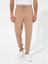 Erkek Bej Slim Fit Lastikli Paça Triko Pantolon 50260369-VR011 2