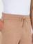 Erkek Bej Slim Fit Lastikli Paça Triko Pantolon 50260369-VR011 5