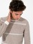 Erkek Bej Slim Fit Bisiklet Yaka Triko Kazak 50258829-VR011 1