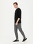 Erkek Gri Melanj New Slim Fit Eşofman Altı 50277826-VR086 3