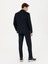 Erkek Lacivert Slim Fit Yün Karışımlı Kumaş Pantolon 50273665-VR033 4