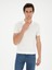 Erkek Beyaz Slim Fit Polo Yaka Triko T-Shirt 50285361-VR013 1