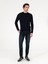 Erkek Lacivert Regular Fit Çeyrek Balıkçı Yaka Basic Triko Kazak 50257271-VR033 4