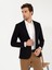 Erkek Siyah Slim Fit Ceket 50260594-VR046 4