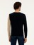 Erkek Lacivert Slim Fit Pamuk Karışımlı Bisiklet Yaka Triko Kazak 50271743-VR033 5