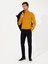 Erkek Sarı Slim Fit Yarım Balıkçı Basic Triko Kazak 50257711-VR044 3