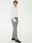Erkek Siyah Slim Fit Kumaş Pantolon 50232869-VR046 2