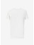 Kırık Beyaz Kadın Bisiklet Yaka Basic T-Shirt F4SL-TST0216 2
