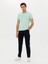 Erkek Lacivert Carrot Fit Kanvas Pantolon 50264922-VR033 1