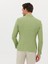Erkek Yeşil Slim Fit Yün Keten Karışımlı Ceket 50264777-VR087 5