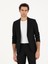 Erkek Siyah Slim Fit Takım Elbise 50289003-VR046 2