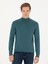 Erkek Petrol Slim Fit Yarım Balıkçı Basic Triko Kazak 50270170-VR102 3