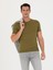 Erkek Çağla Yeşili Slim Fit Bisiklet Yaka Triko T-Shirt 50267842-VR016 1