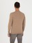 Erkek Camel Slim Fit Bisiklet Yaka Triko Kazak 50270174-VR015 5