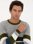 Erkek Haki Slim Fit Kazak 50271626-VR027 2