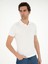 Erkek Beyaz Slim Fit Polo Yaka Triko T-Shirt 50285361-VR013 3