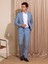 Erkek Mavi Slim Fit Kumaş Pantolon 50265240-VR036 1