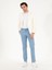 Erkek Mavi Slim Fit Kumaş Pantolon 50265240-VR036 2