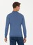 Erkek Koyu Mavi Slim Fit Çeyrek Balıkçı Yaka Triko Kazak 50276521-VR032 5