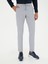 Erkek Açık Mavi Slim Fit Beli Bağcıklı Kanvas Pantolon 50289151-VR003 2
